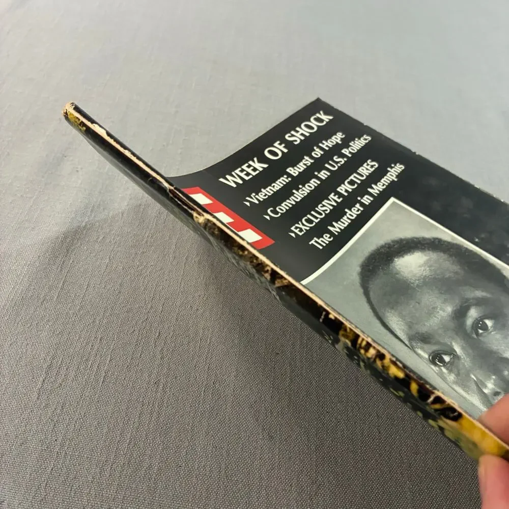 Vintage 1968 LIFE Magazine Martin Luther King MLK Assassination See Descr